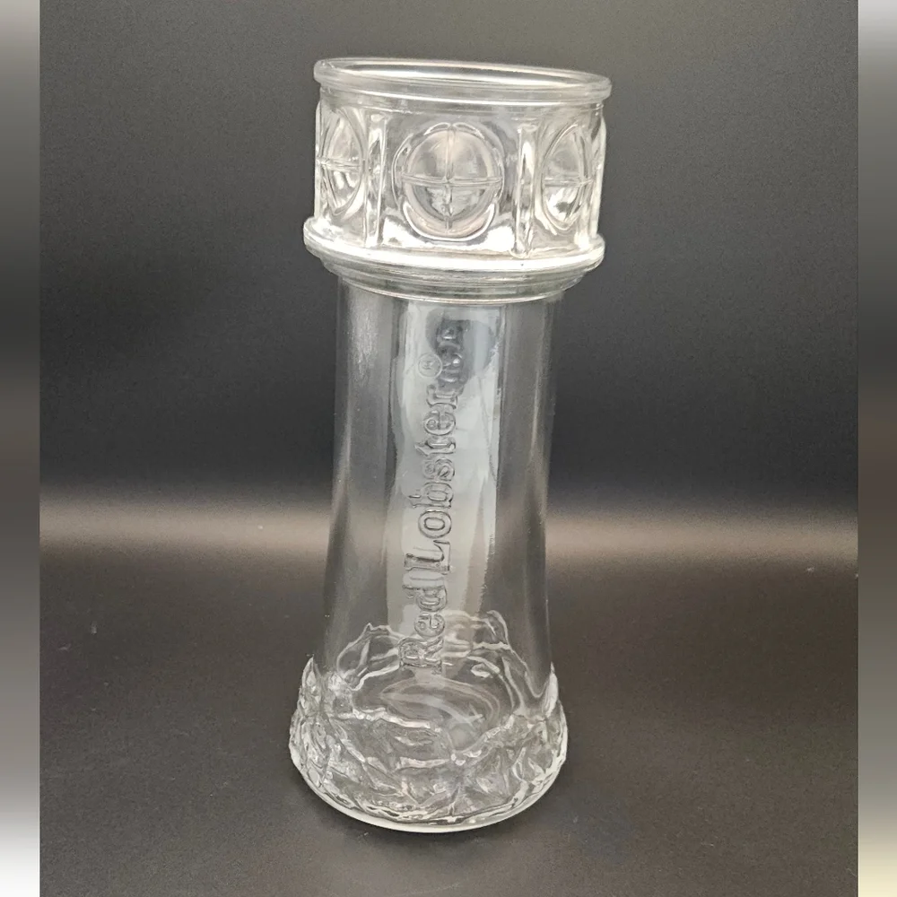 80s Red Lobster Lighthouse Cocktail Glass